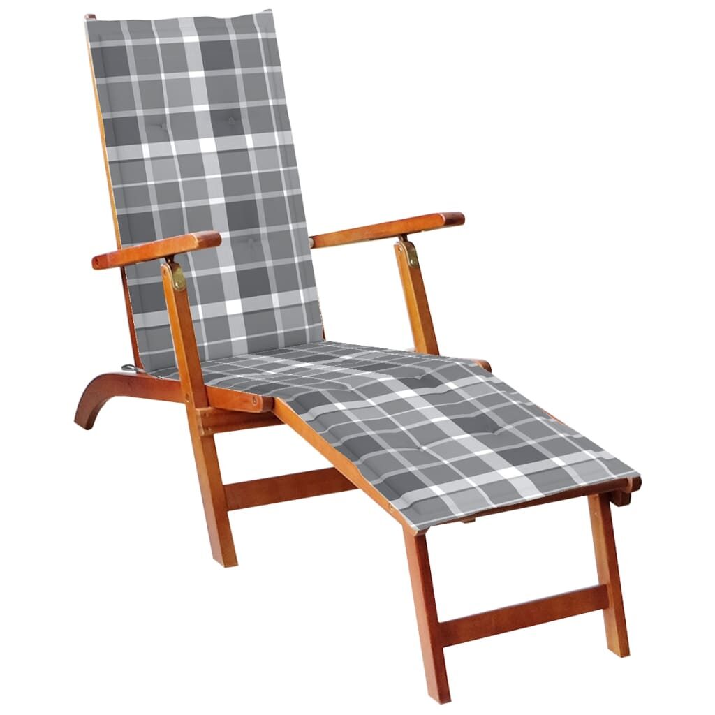 Atpūtas krēsls ar kāju balstu un matraci